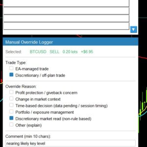 Plan Override Logger
